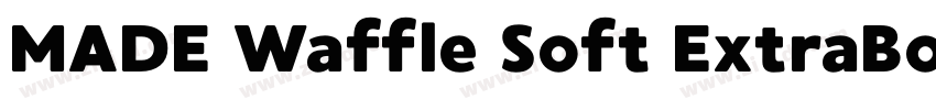 MADE Waffle Soft ExtraBold字体转换